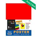 Bazic Products Bazic 11 x 14 in. Multi Color Poster Board 5/Pack Pack of 48 529